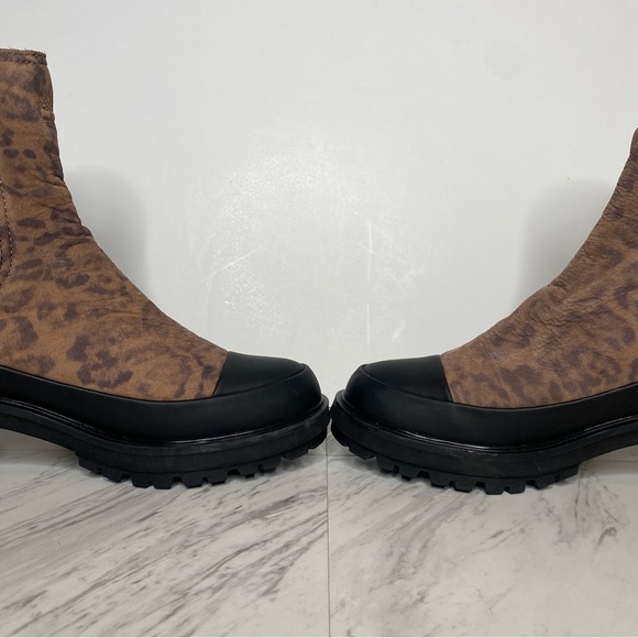 Timberland Kori Park Leopard Lug Sole Chelsea Boot 9 - Picture 7 of 15